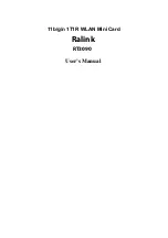 Preview for 1 page of Ralink RT3090 User Manual