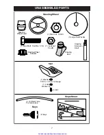 Предварительный просмотр 7 страницы Rally AG15538A Owner'S Manual