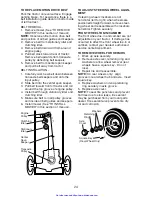 Предварительный просмотр 24 страницы Rally AG15538A Owner'S Manual