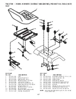 Предварительный просмотр 18 страницы Rally CO15538LT Repair Parts Manual