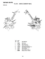 Предварительный просмотр 23 страницы Rally FN620L Owner'S Manual