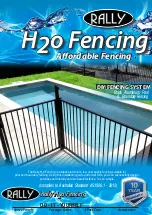 Preview for 1 page of Rally H2o Fencing Quick Start Manual