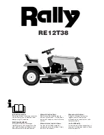 Rally RE12T38 Instruction Manual предпросмотр