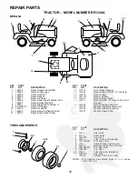 Предварительный просмотр 20 страницы Rally RE1338A Assembly/Repair Parts Manual