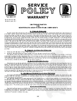 Предварительный просмотр 27 страницы Rally RE1338A Assembly/Repair Parts Manual