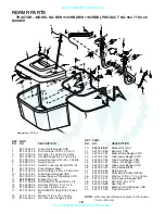 Preview for 18 page of Rally REN1192RBB Repair Parts Manual