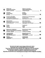 Preview for 2 page of Rally RZ145H42 Instruction Manual