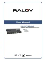 Raloy DVIKVM112 series User Manual preview