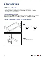 Предварительный просмотр 6 страницы Raloy DVIKVM112 series User Manual