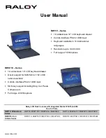 Preview for 1 page of Raloy RW119 Series User Manual