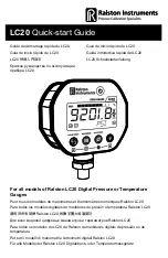 Ralston Instruments LC20-TA Quick Start Manual preview