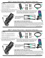 Ram Mounts GDS RAM-B-138U Operation And Warranty Manual preview