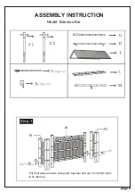 Preview for 3 page of RAM Outdoor Decor Tiki Bamboo Bar Product Info And Assembly Instructions