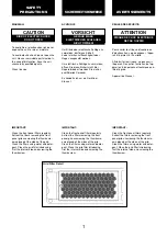 Preview for 2 page of RAM 12000V Operation Manual