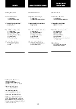 Preview for 3 page of RAM 12000V Operation Manual