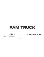 RAM 2011 Chassis Cab Owner'S Manual preview