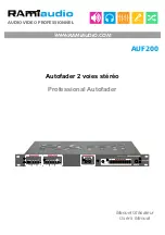 RAM AUF200 User Manual preview