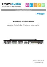 Preview for 1 page of RAM AUF300 User Manual