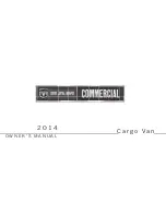 Preview for 1 page of RAM Cargo Van 2014 Owner'S Manual