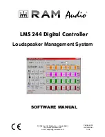 RAM LMS 244 Software Manual preview