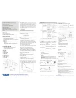 Предварительный просмотр 2 страницы RAM Microlab 350/450 Instruction Manual