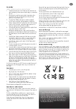 Preview for 3 page of RAM Pedestal Operating Instructions Manual