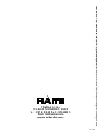 Preview for 19 page of RAM PJO 550 User Manual