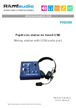 RAM PJO300 User Manual preview