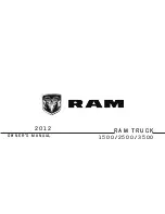 RAM Ram 1500 2012 Owner'S Manual preview