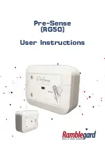 Ramblegard Pre-Sense RG50 User Instructions preview