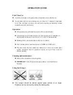 Preview for 4 page of Ramblewood Green EC2-30 User Manual