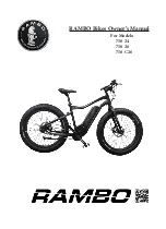 RAMBO 750 24 Owner'S Manual preview