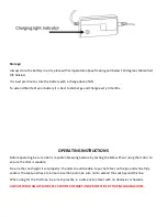 Preview for 20 page of RAMBO R250L-B Manual