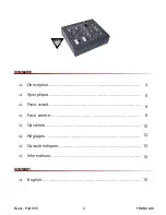 Предварительный просмотр 3 страницы Rami audio PJO 555 User Manual