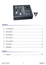 Preview for 3 page of Rami PJO 600 User Manual