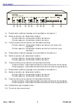 Предварительный просмотр 5 страницы Rami PMI 304 User Manual