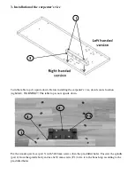 Предварительный просмотр 5 страницы ramia BORA 1350 Assembly Instructions Manual