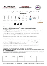 Предварительный просмотр 1 страницы ramia PRO-A2100 Assembly Instructions