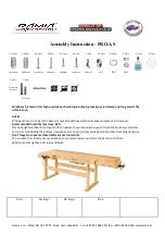 Preview for 1 page of ramia PRO-AS Assembly Instruction