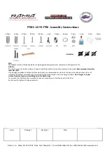 ramia PRO-ASM 1700 Assembly Instructions preview