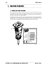 Предварительный просмотр 7 страницы RAMMER 455 Original Instructions Manual