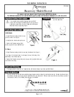 Предварительный просмотр 1 страницы Rampage 86645 Installation Instructions