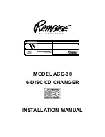 Rampage ACC-30 Installation Manual предпросмотр