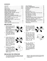 Предварительный просмотр 2 страницы Ramsa Ramsa WR-M10A Operating Instructions Manual