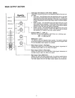 Preview for 5 page of Ramsa Ramsa WR-M10A Operating Instructions Manual