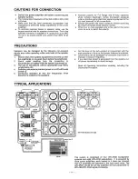 Preview for 12 page of Ramsa WS-A550-K Operating Instructions Manual