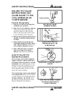 Preview for 6 page of RAMSET D60 Operator'S Safety & Operating Instruction Manual