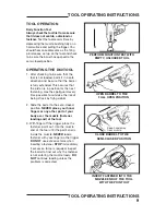Preview for 9 page of RAMSET D60 Operator'S Safety & Operating Instruction Manual