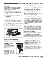 Предварительный просмотр 11 страницы RAMSET GYPFAST Instruction Manual