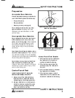 Предварительный просмотр 3 страницы RAMSET SA270 Operator'S Safety & Operating Instruction Manual